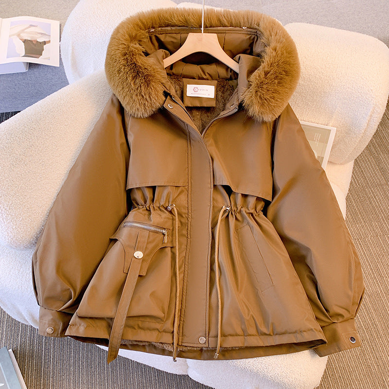 Armi™ - Elegant winter coat with fur