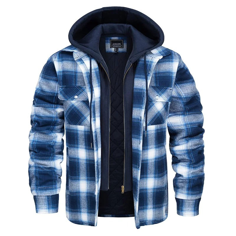 AUBREY™️ | FLANNEL HOODIE